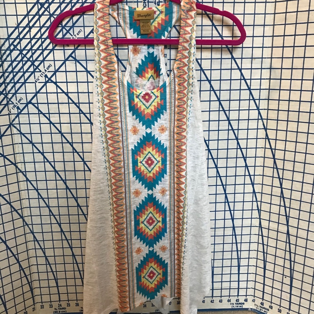 Fun Aztec print tank top